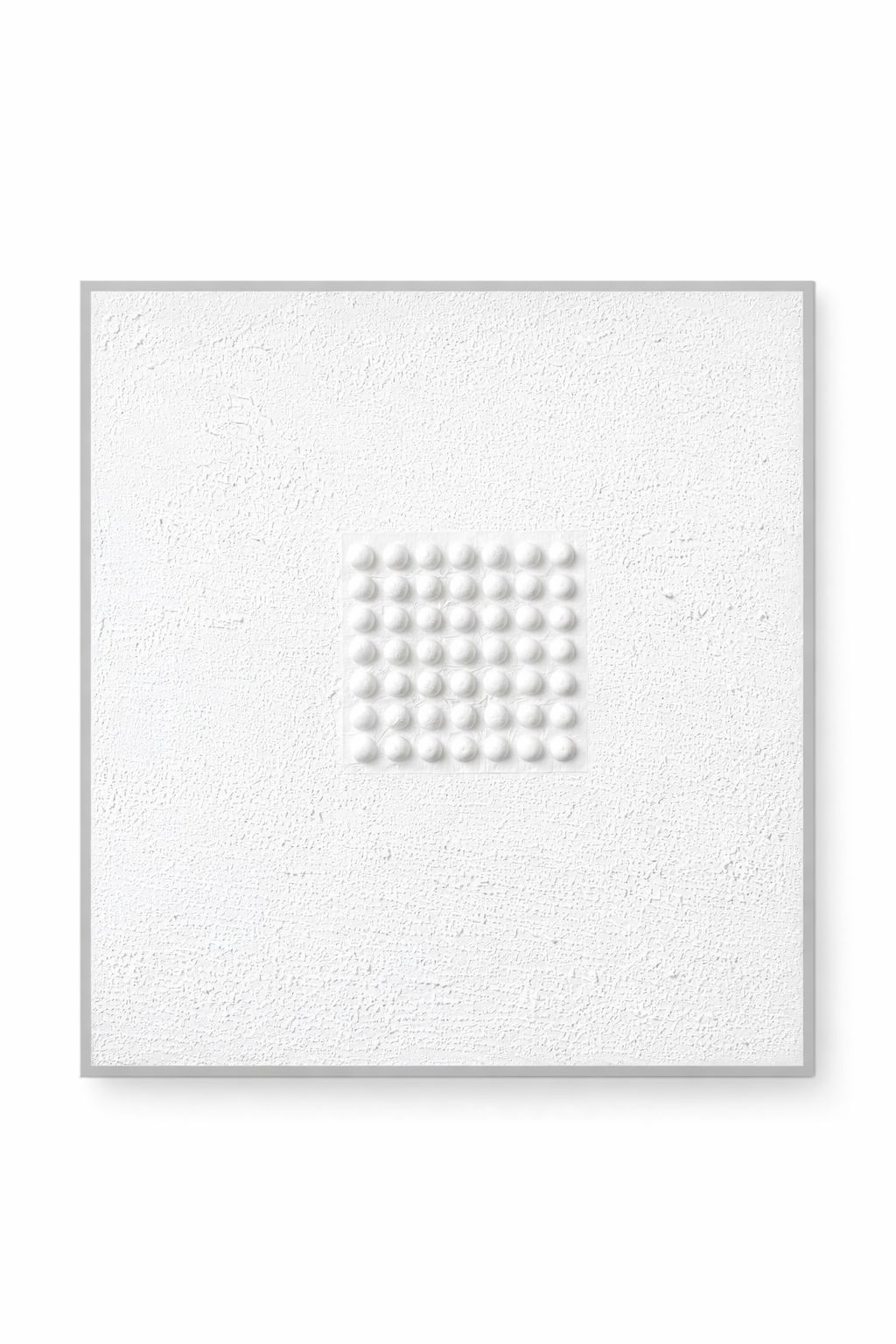 Escultura de pared sobre lienzo