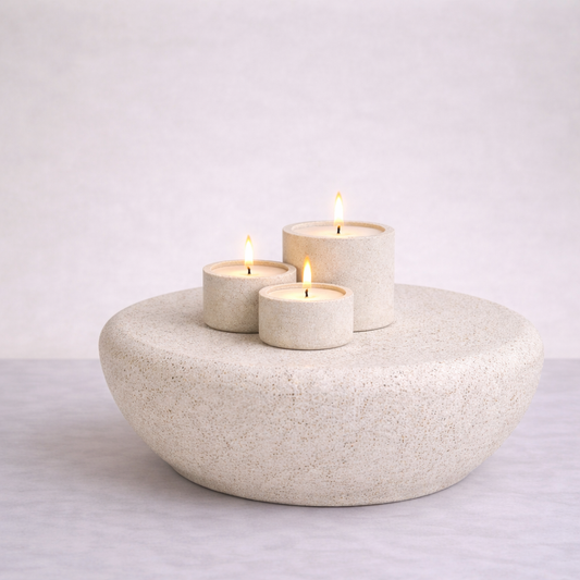 Velas Orión - Ivory