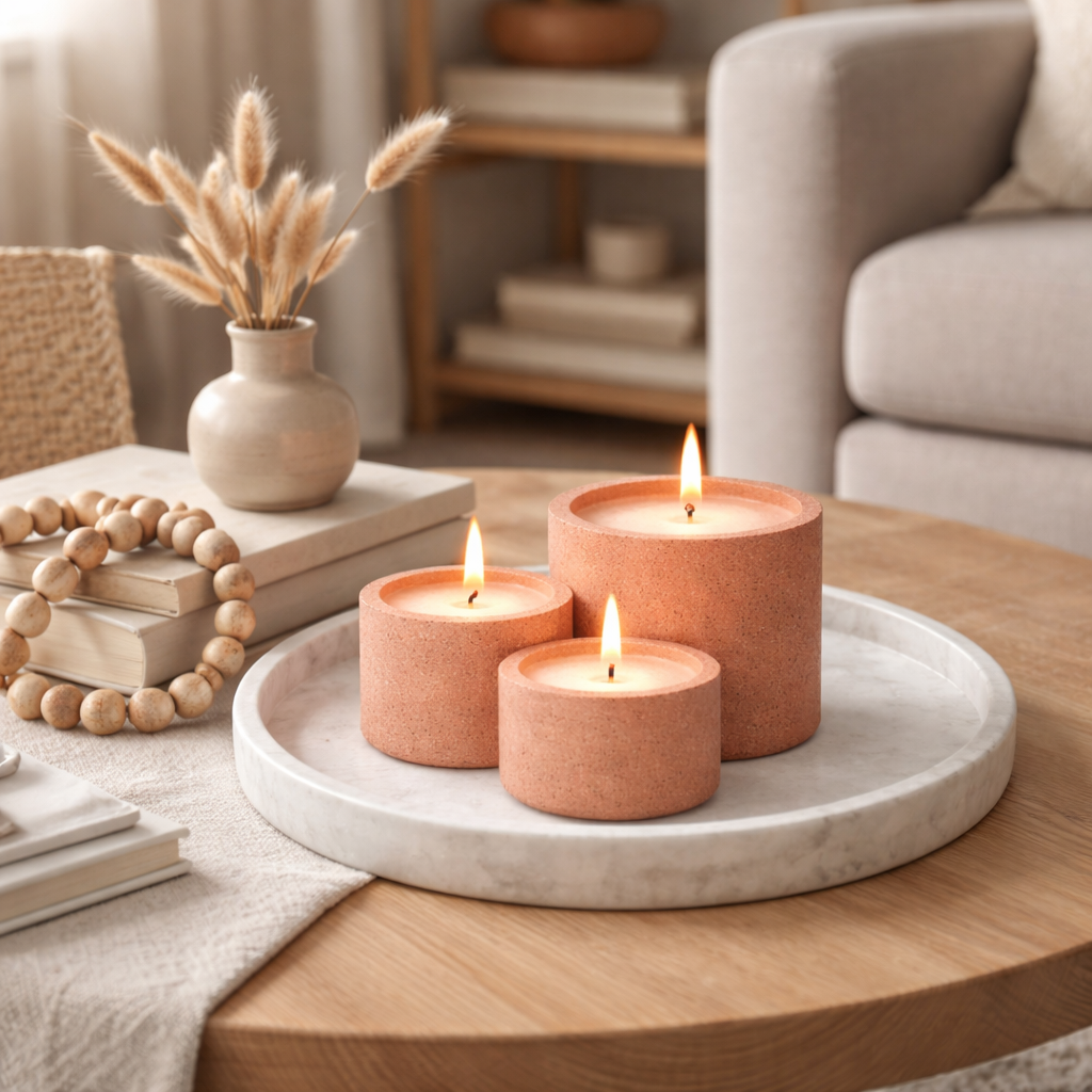 Velas Orión - Palo de Rosa