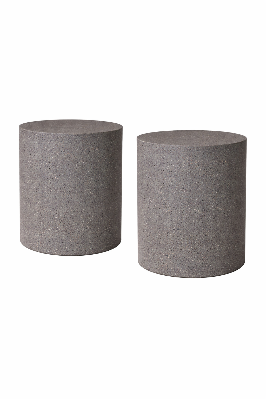 Set Mesas Laterales Piedra - Gris Oscuro