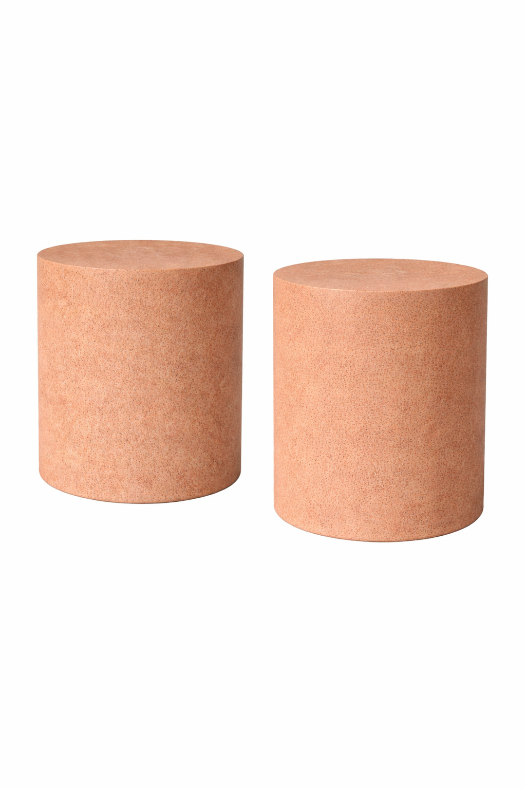 Set Mesas Laterales Piedra - Terracota