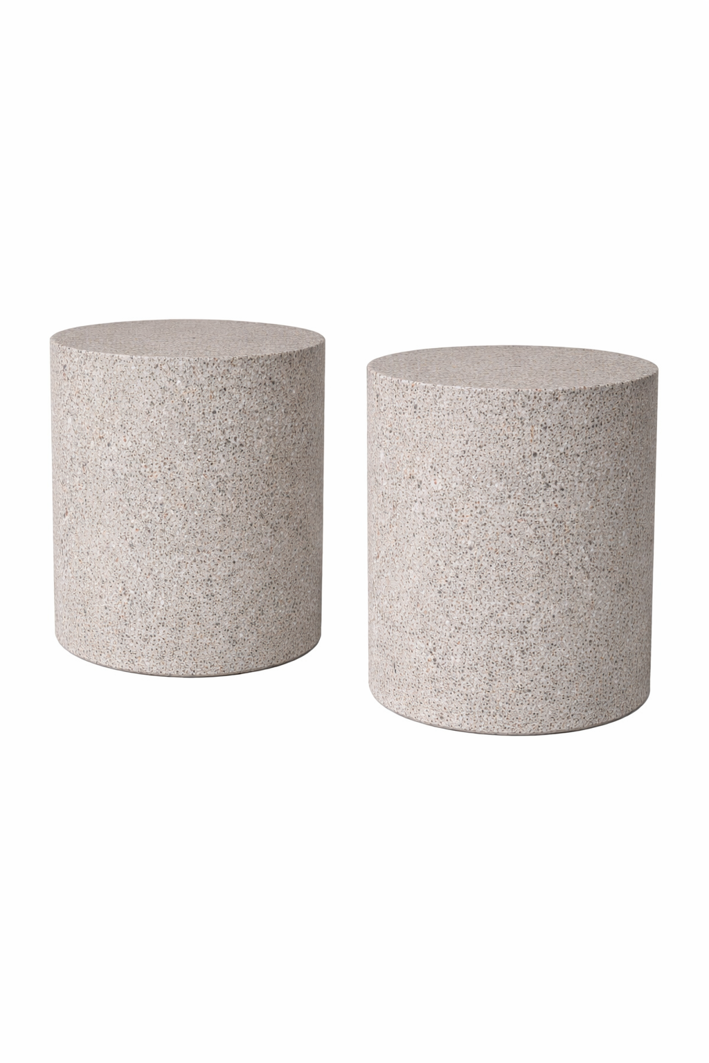 Set Mesas Laterales Piedra - Gris Claro