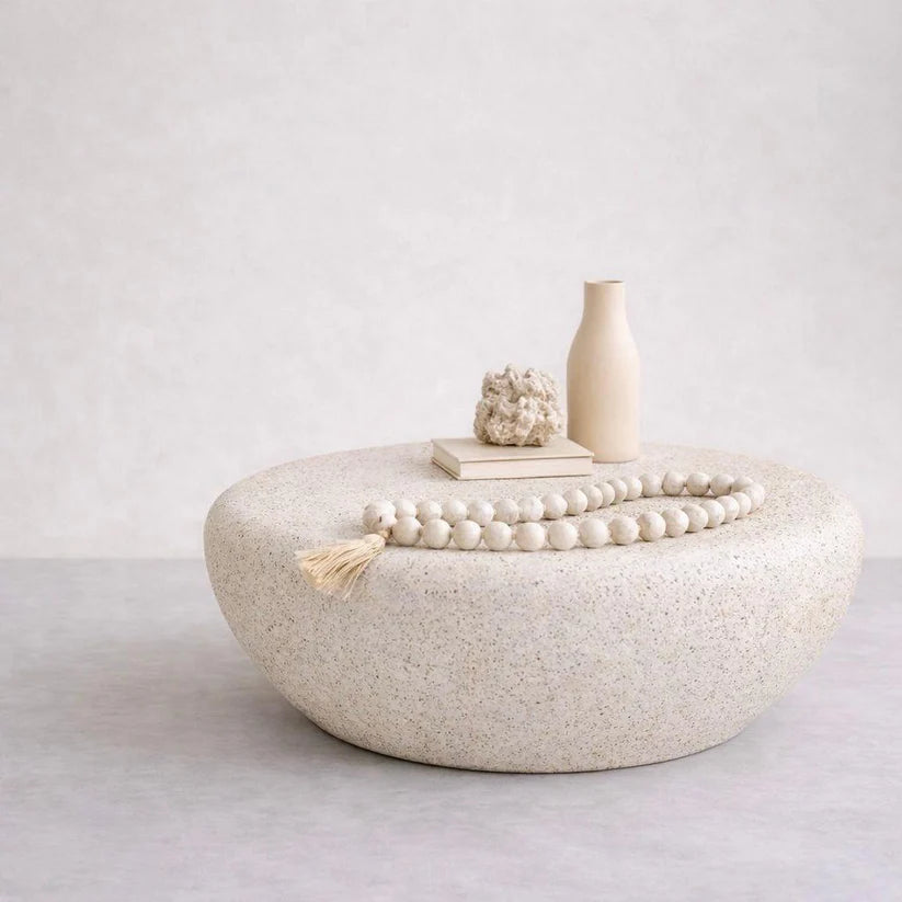 Set de Mesas/Bancas Piedra Ivory