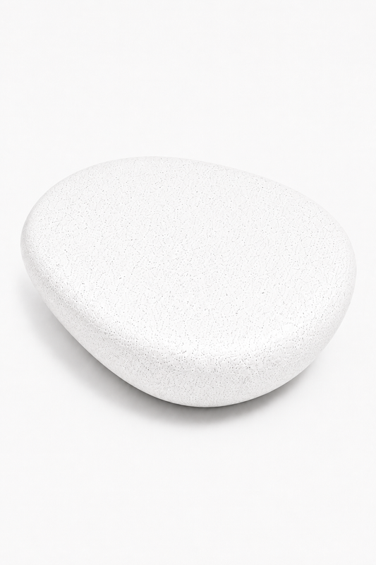 Mesa/Banca Piedra Chica - Blanco
